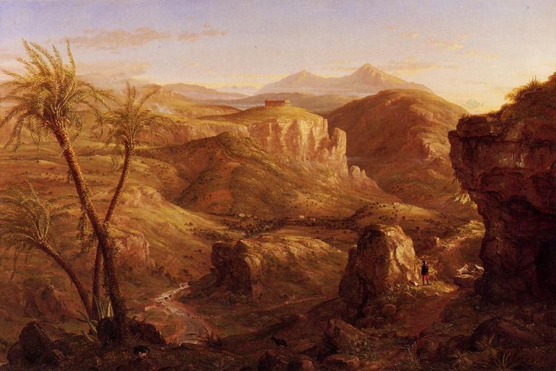 Thomas Cole The Vale and Temple of Segesta